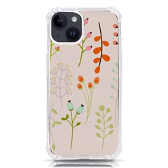 Boho Pattern Berries Flowers Nature Iphone 14 Tpu Uv Print Case by Bedest