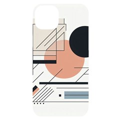 Abstract Architecture Iphone 14 Plus Black Uv Print Case by Bedest