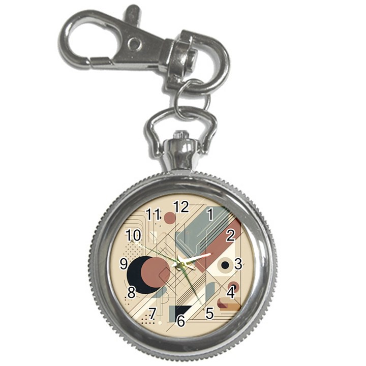 Boho Abstract Architecture Key Chain Watches