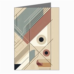 Boho Abstract Architecture Greeting Cards (pkg Of 8)