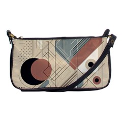 Boho Abstract Architecture Shoulder Clutch Bag by Bedest