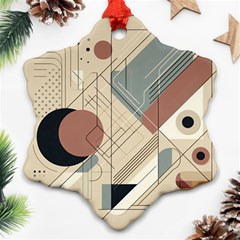 Boho Abstract Architecture Ornament (snowflake)