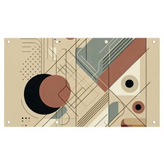 Boho Abstract Architecture Banner And Sign 7  X 4  by Bedest