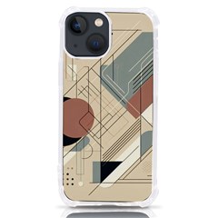 Boho Abstract Architecture Iphone 13 Mini Tpu Uv Print Case by Bedest