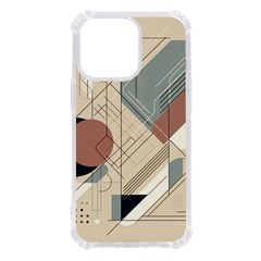 Boho Abstract Architecture Iphone 13 Pro Tpu Uv Print Case by Bedest