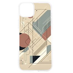 Boho Abstract Architecture Iphone 15 Tpu Uv Print Case