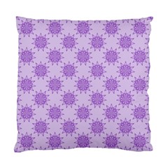 Purple Pattern Seamless Texture Mandala Standard Cushion Case (two Sides) by Bedest