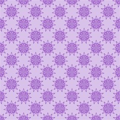 Purple Pattern Seamless Texture Mandala Play Mat (square) by Bedest