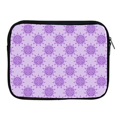 Purple Pattern Seamless Texture Mandala Apple Ipad 2/3/4 Zipper Cases by Bedest