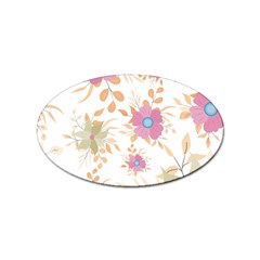 Flowers Blossom Spring Garden Sticker (oval) by Bedest