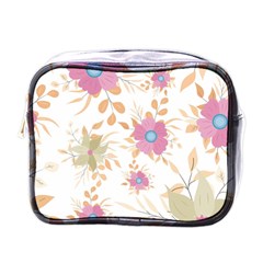 Flowers Blossom Spring Garden Mini Toiletries Bag (one Side) by Bedest