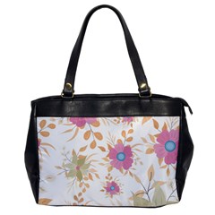 Flowers Blossom Spring Garden Oversize Office Handbag by Bedest