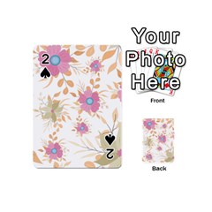 Flowers Blossom Spring Garden Playing Cards 54 Designs (mini)