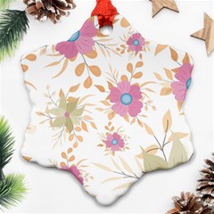 Flowers Blossom Spring Garden Ornament (snowflake)