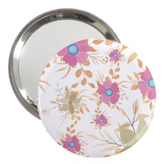 Flowers Blossom Spring Garden 3  Handbag Mirrors by Bedest