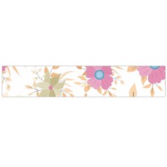 Flowers Blossom Spring Garden Large Premium Plush Fleece Scarf 