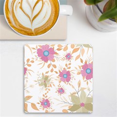 Flowers Blossom Spring Garden Uv Print Square Tile Coaster  by Bedest