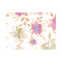 Flowers Blossom Spring Garden Premium Plush Fleece Blanket (mini) by Bedest