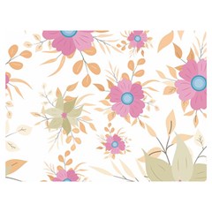 Flowers Blossom Spring Garden Two Sides Premium Plush Fleece Blanket (baby Size) by Bedest