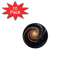 Galaxy Background Star 1  Mini Magnet (10 Pack)  by Bedest