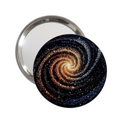 Galaxy Background Star 2 25  Handbag Mirrors by Bedest