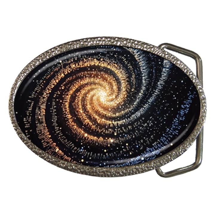 Galaxy Background Star Belt Buckles