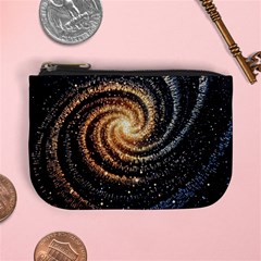 Galaxy Background Star Mini Coin Purse by Bedest