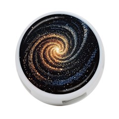 Galaxy Background Star 4-port Usb Hub (two Sides) by Bedest