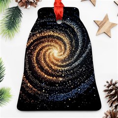 Galaxy Background Star Ornament (bell)