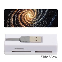 Galaxy Background Star Memory Card Reader (stick) by Bedest