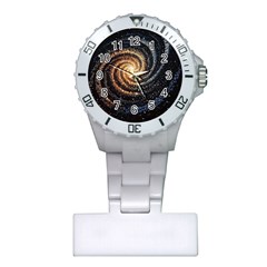 Galaxy Background Star Plastic Nurses Watch by Bedest