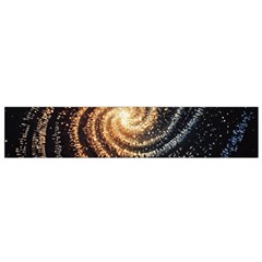 Galaxy Background Star Small Premium Plush Fleece Scarf