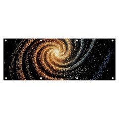 Galaxy Background Star Banner And Sign 8  X 3 