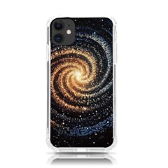 Galaxy Background Star Iphone 11 Tpu Uv Print Case by Bedest