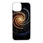 Galaxy Background Star iPhone 14 TPU UV Print Case Front