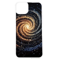 Galaxy Background Star Iphone 15 Tpu Uv Print Case by Bedest