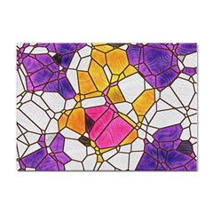 Architecture Glass Abstract Pattern Sticker A4 (100 pack)