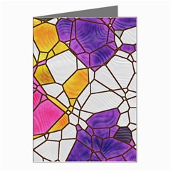 Architecture Glass Abstract Pattern Greeting Card