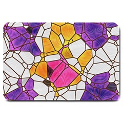 Architecture Glass Abstract Pattern Large Doormat