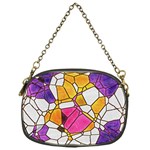 Architecture Glass Abstract Pattern Chain Purse (One Side) Front