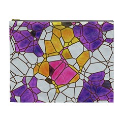 Architecture Glass Abstract Pattern Cosmetic Bag (XL)