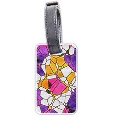 Architecture Glass Abstract Pattern Luggage Tag (one side)