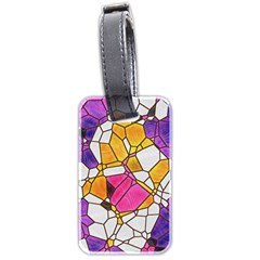 Architecture Glass Abstract Pattern Luggage Tag (two sides)