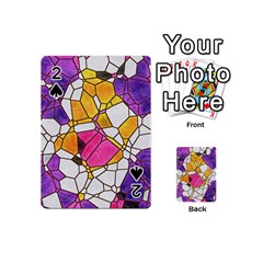 Architecture Glass Abstract Pattern Playing Cards 54 Designs (Mini)