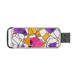 Architecture Glass Abstract Pattern Portable USB Flash (Two Sides)