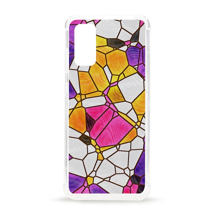 Architecture Glass Abstract Pattern Samsung Galaxy S20 6.2 Inch TPU UV Case