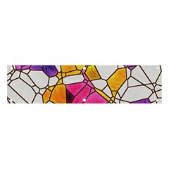 Architecture Glass Abstract Pattern Banner and Sign 4  x 1 