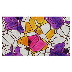 Architecture Glass Abstract Pattern Banner and Sign 7  x 4 