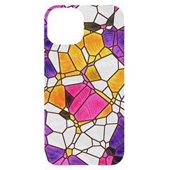 Architecture Glass Abstract Pattern Iphone 14 Black Uv Print Case