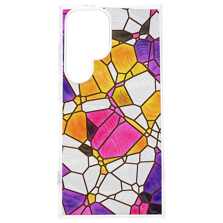 Architecture Glass Abstract Pattern Samsung Galaxy S24 Plus 6.7 Inch TPU UV Case